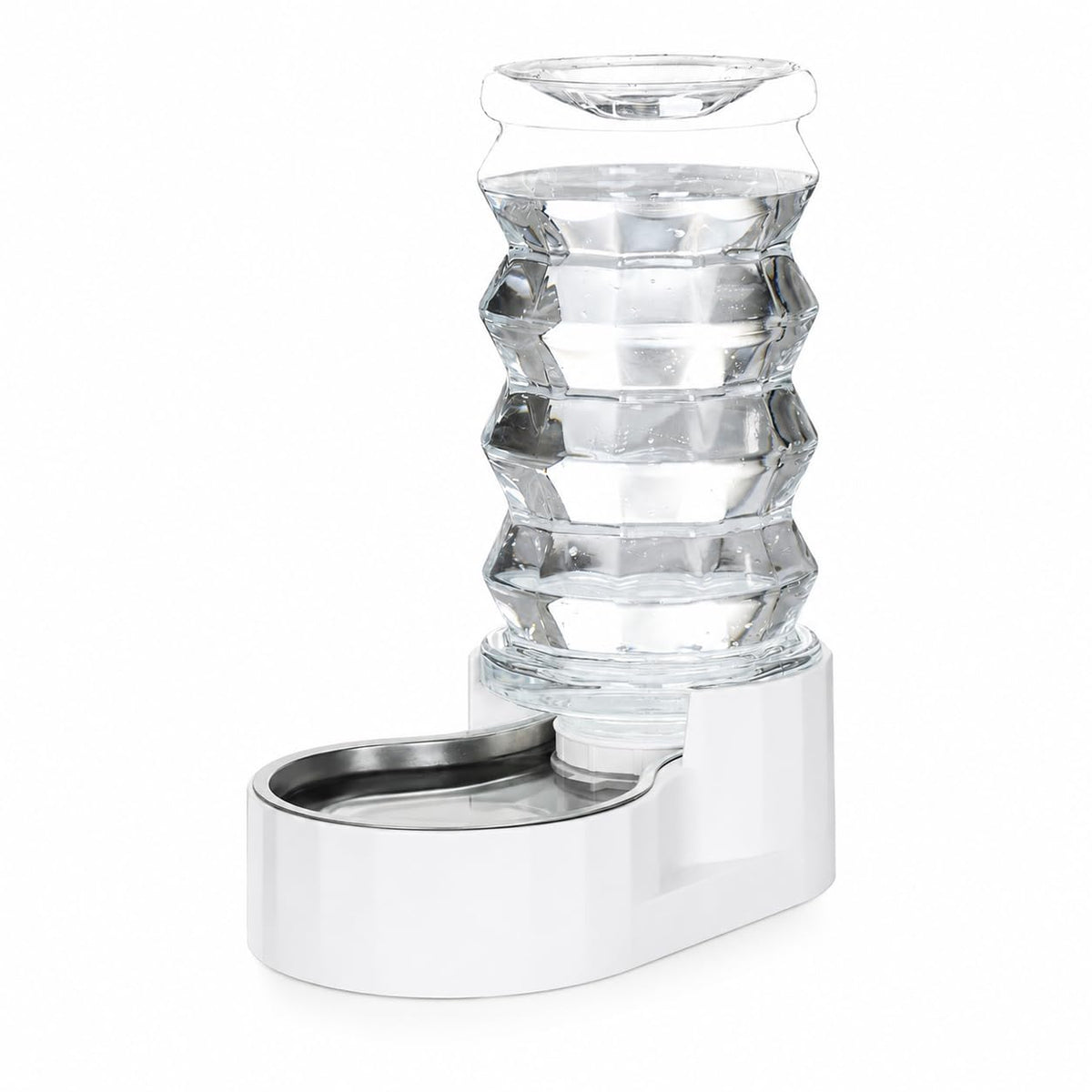 RIZZARI 4L Gravity Cat Water Dispenser:Spill Resistant for Apartments