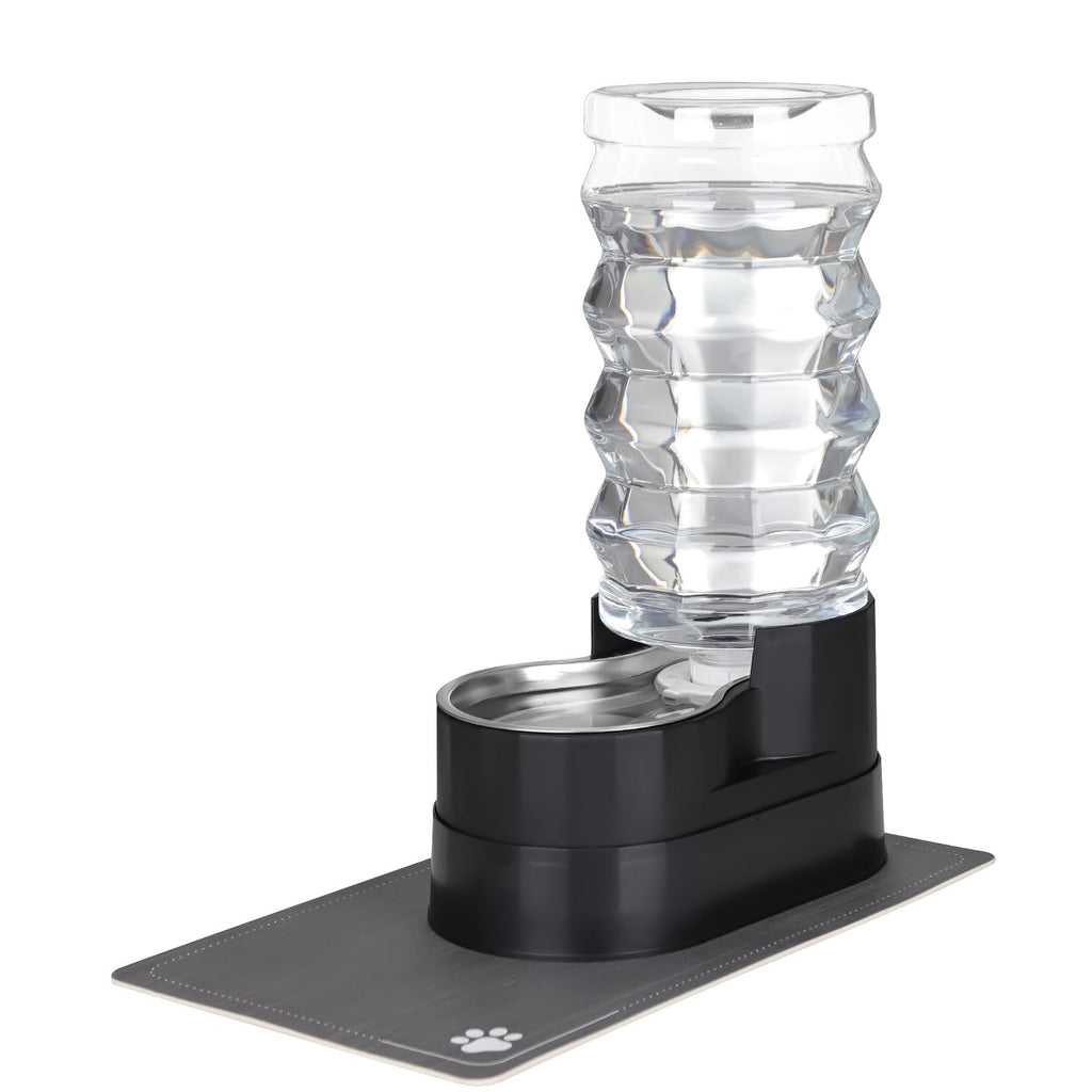 RIZZARI 4L Gravity Cat Water Dispenser:Spill Resistant for Apartments
