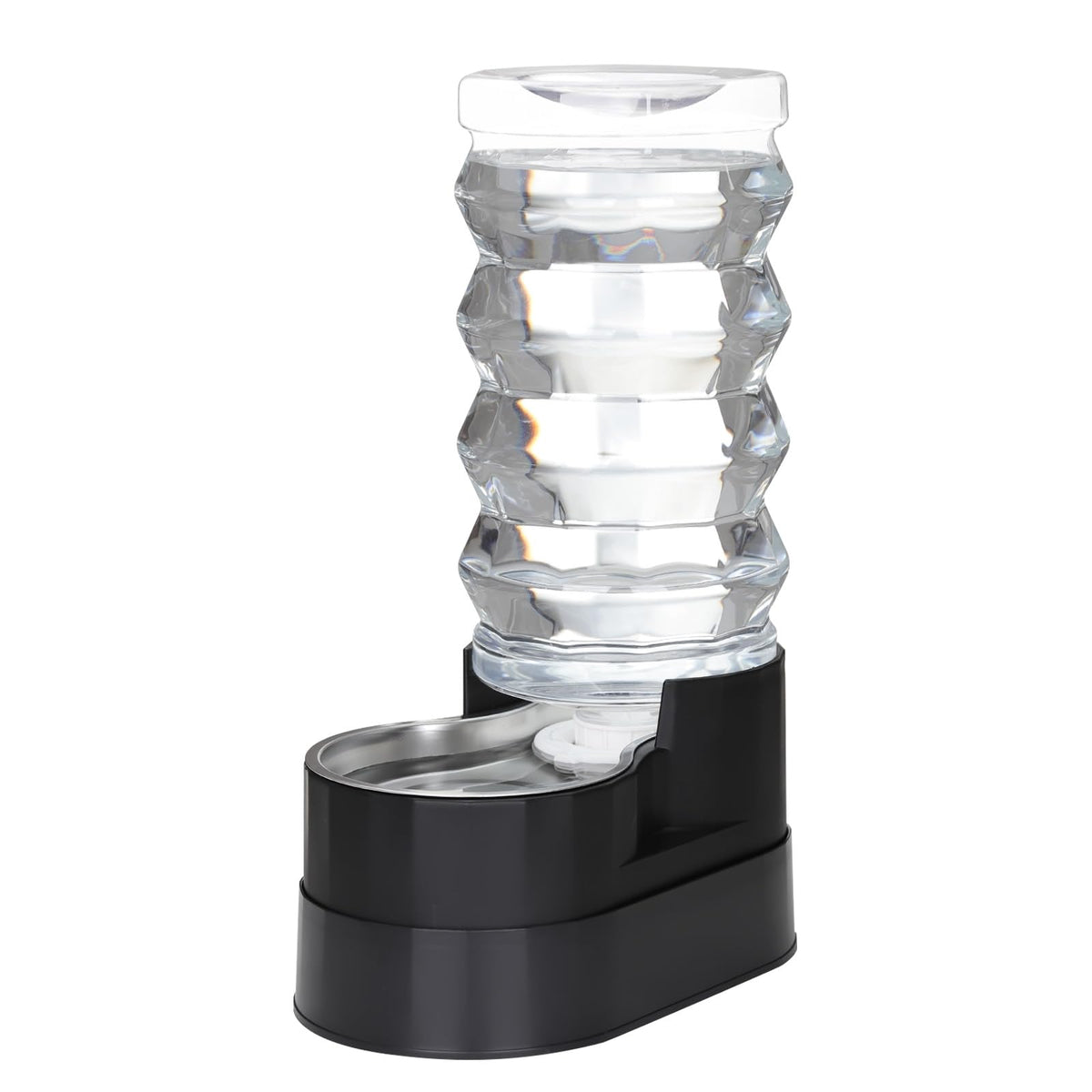RIZZARI 4L Gravity Cat Water Dispenser:Spill Resistant for Apartments